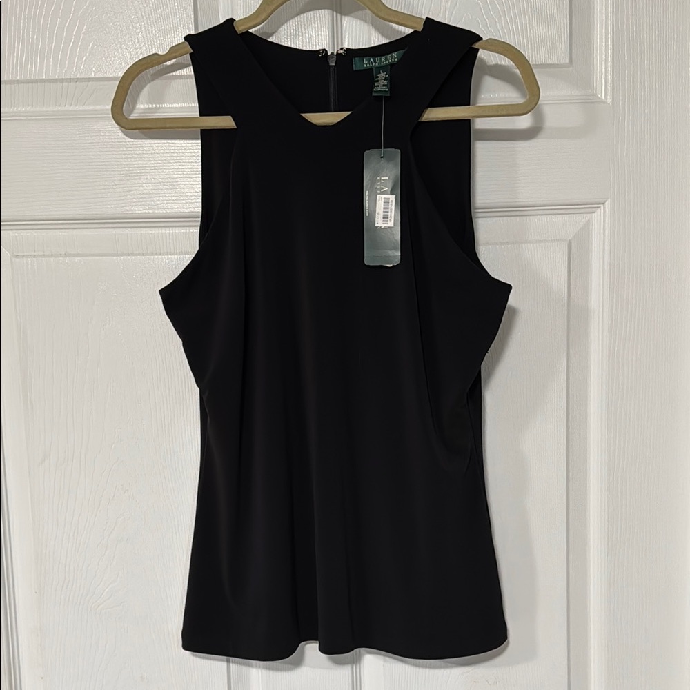 Ralph Lauren Black Sleeveless Top
